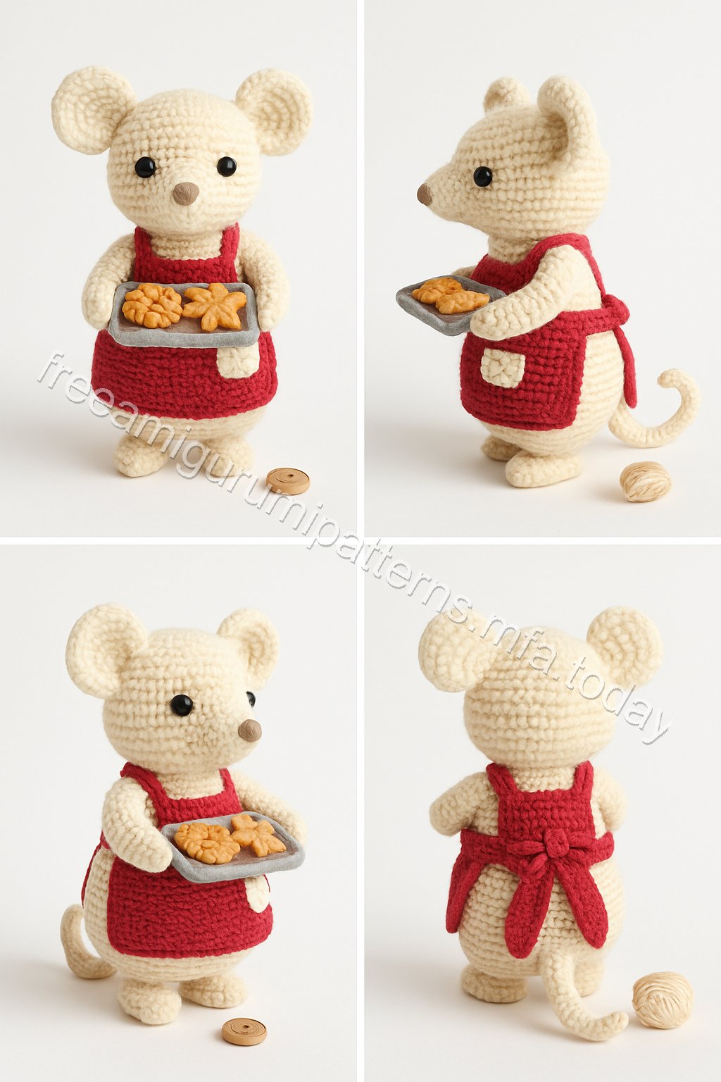 Amigurumi Mouse Free Pattern