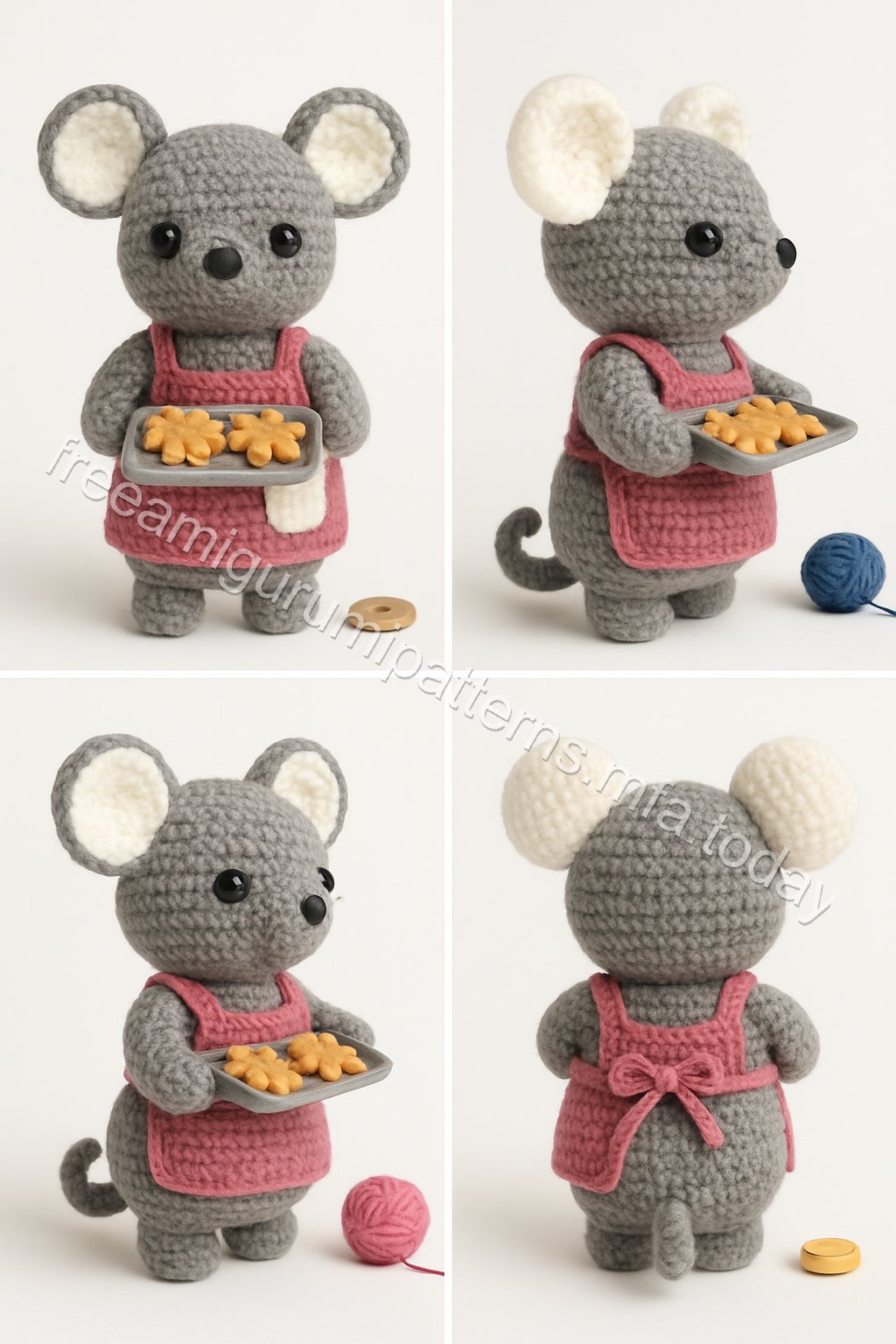 Amigurumi Mouse Free Pattern