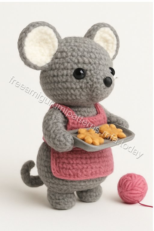 Amigurumi Mouse Free Pattern