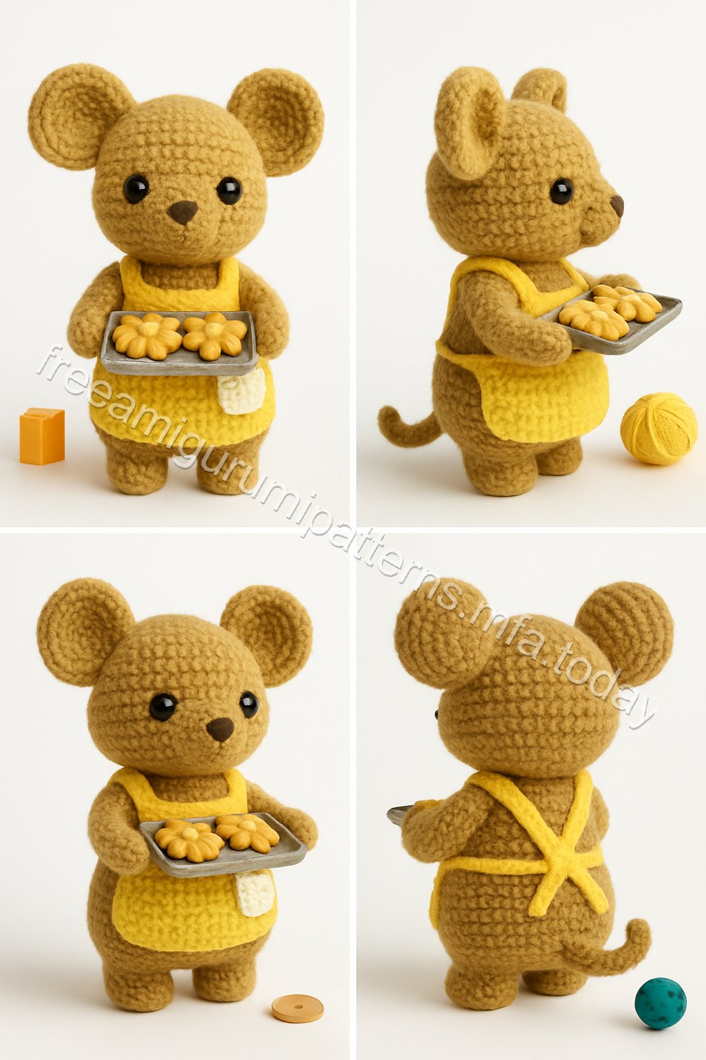 Amigurumi Mouse Free Pattern