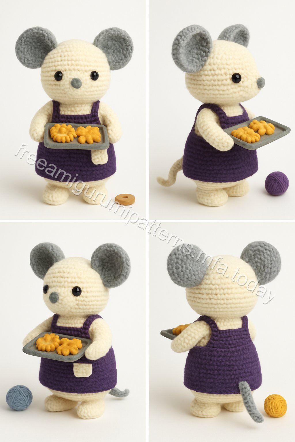 Amigurumi Mouse Free Pattern