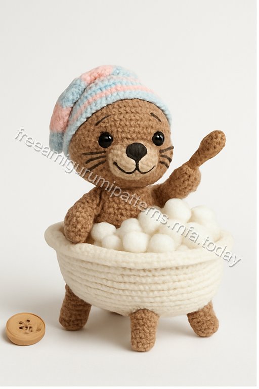 Amigurumi Otter Free Pattern