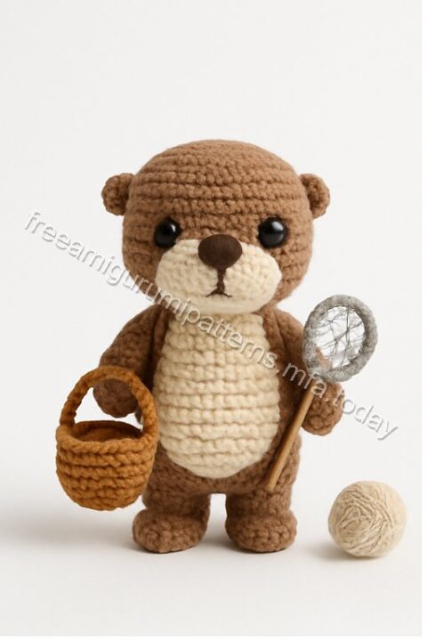 Amigurumi Otter Free Pattern - otter-q1p1.jpg