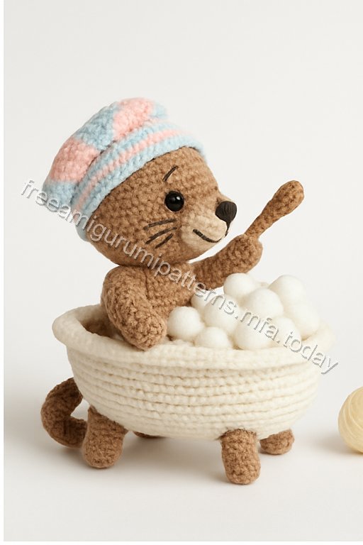 Amigurumi Otter Free Pattern