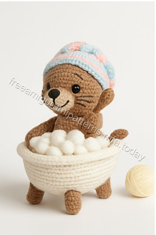 Amigurumi Otter Free Pattern