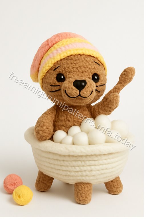 Amigurumi Otter Free Pattern