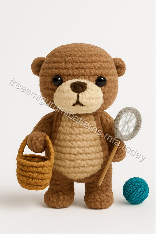 Amigurumi Otter Free Pattern