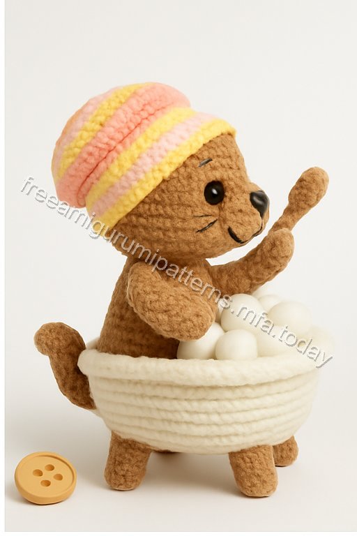 Amigurumi Otter Free Pattern