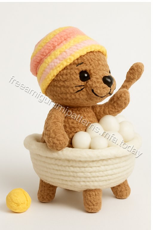 Amigurumi Otter Free Pattern