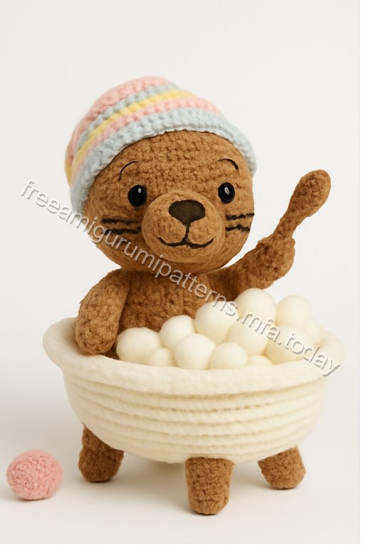 Amigurumi Otter Free Pattern