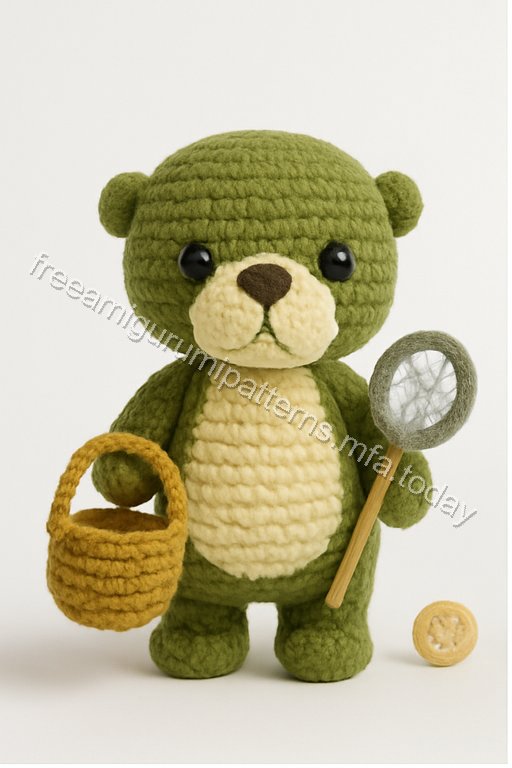 Amigurumi Otter Free Pattern