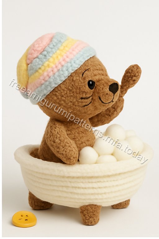 Amigurumi Otter Free Pattern