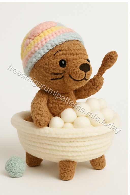 Amigurumi Otter Free Pattern