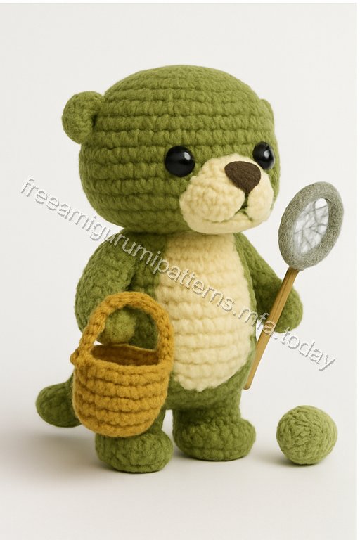 Amigurumi Otter Free Pattern