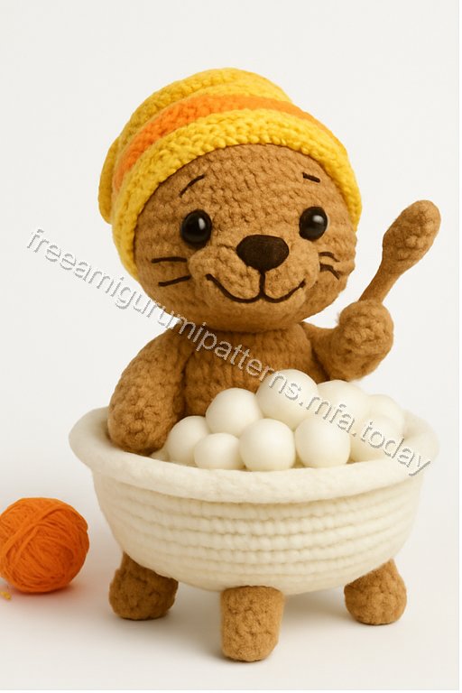 Amigurumi Otter Free Pattern