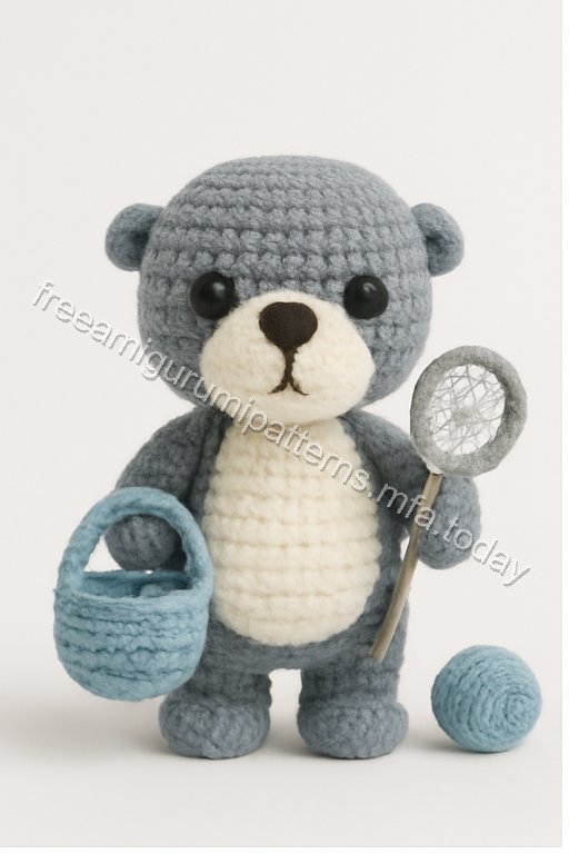Amigurumi Otter Free Pattern