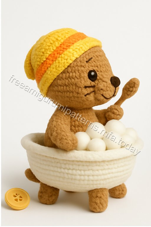 Amigurumi Otter Free Pattern