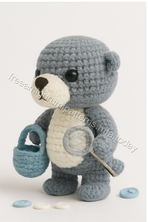 Amigurumi Otter Free Pattern
