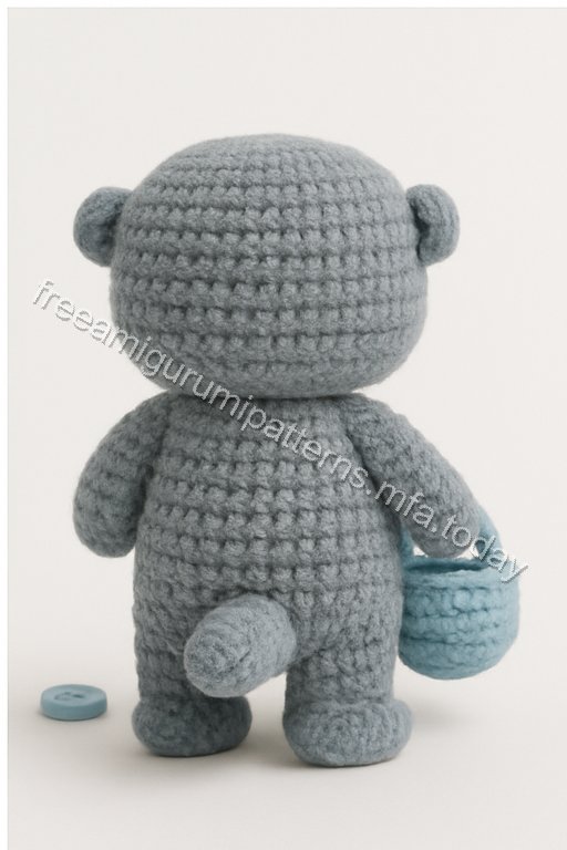 Amigurumi Otter Free Pattern