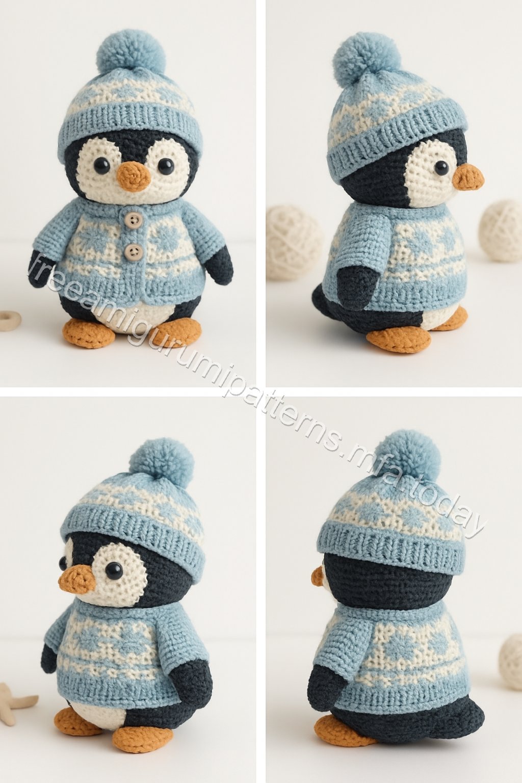 Amigurumi Penguin Free Pattern