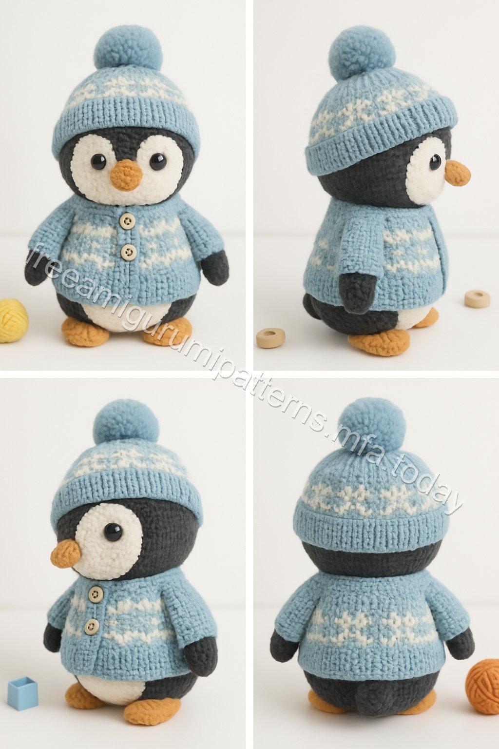 Amigurumi Penguin Free Pattern