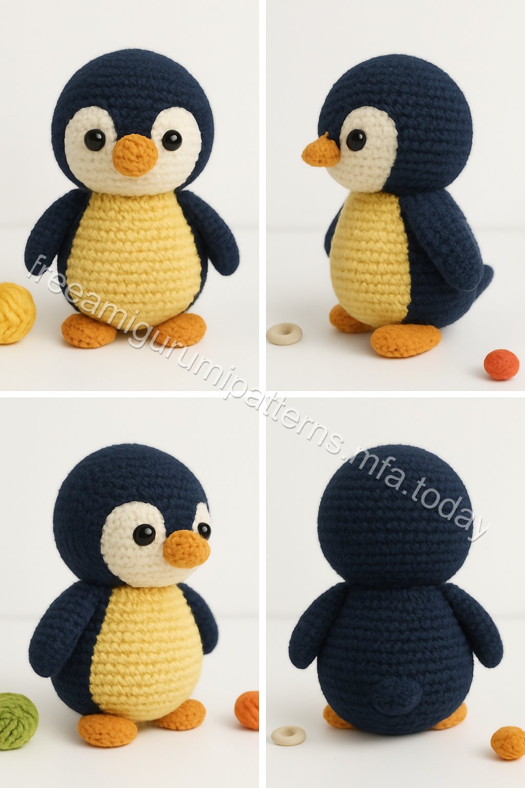 Amigurumi Penguin Free Pattern