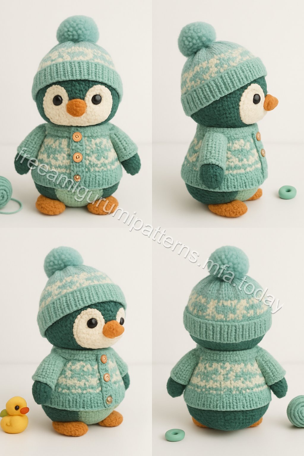Amigurumi Penguin Free Pattern