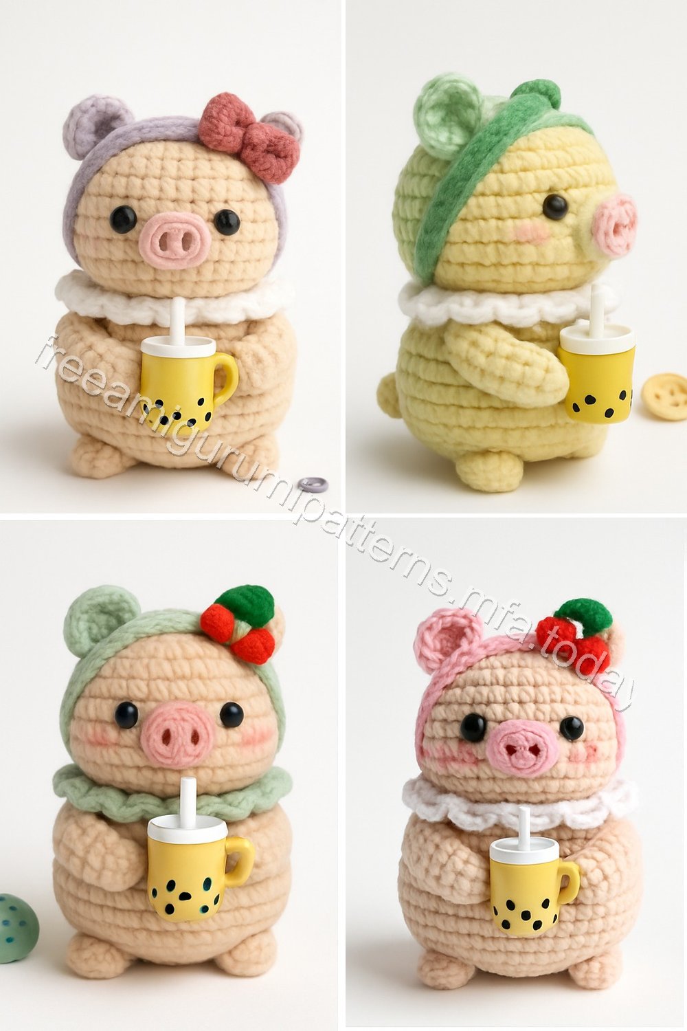 Amigurumi Boba Piglet Free Pattern