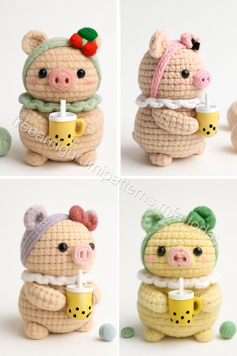 Amigurumi Boba Piglet Free Pattern