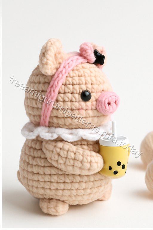 Amigurumi Boba Piglet Free Pattern