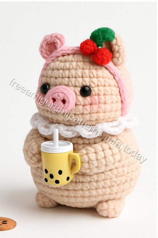 Amigurumi Boba Piglet Free Pattern