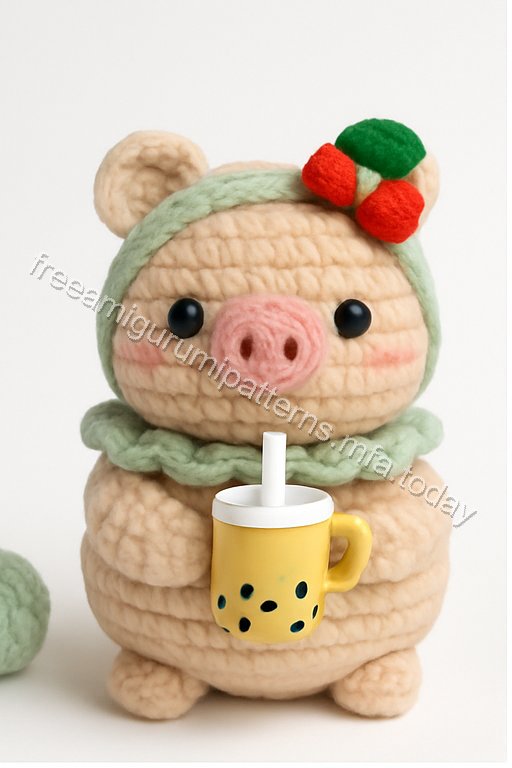 Amigurumi Boba Piglet Free Pattern