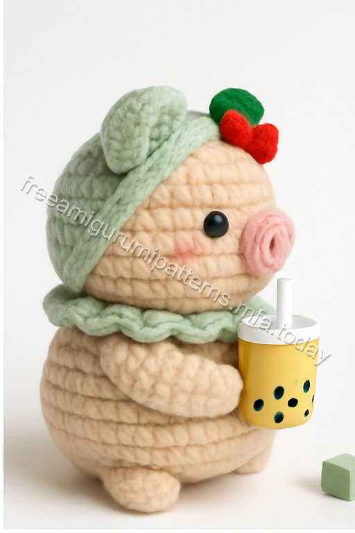 Amigurumi Boba Piglet Free Pattern
