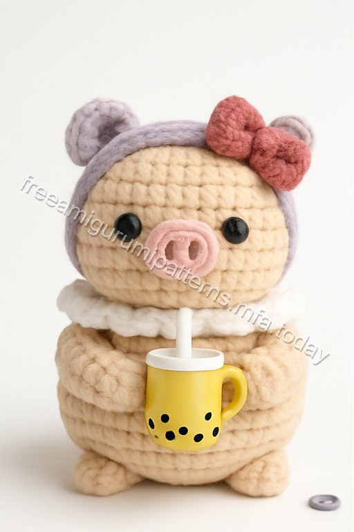 Amigurumi Boba Piglet Free Pattern