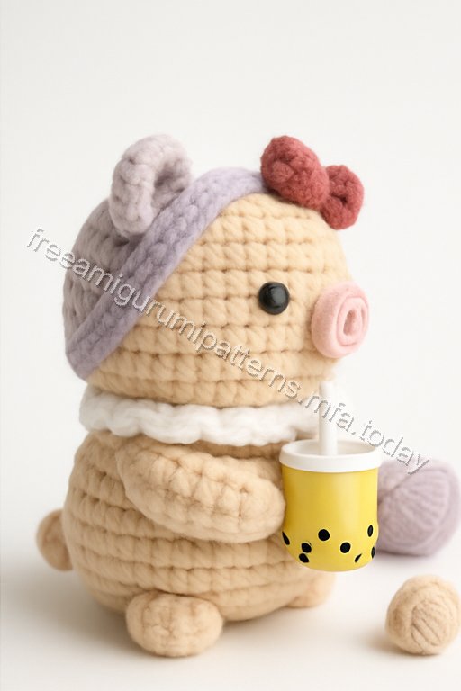 Amigurumi Boba Piglet Free Pattern