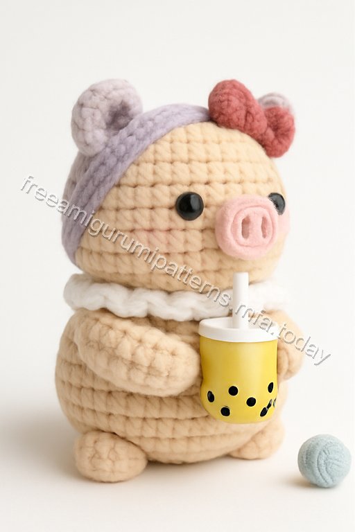 Amigurumi Boba Piglet Free Pattern