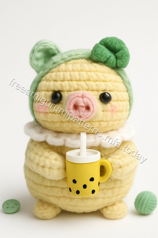 Amigurumi Boba Piglet Free Pattern