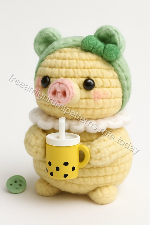 Amigurumi Boba Piglet Free Pattern