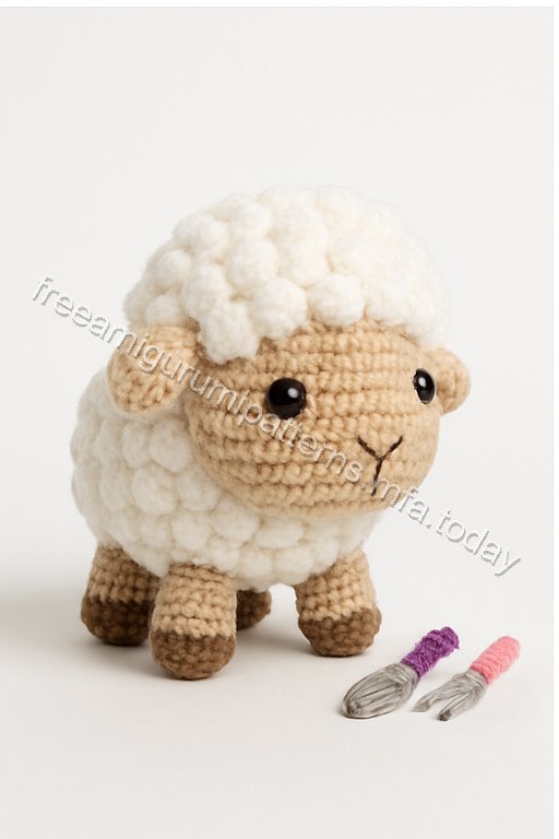 Amigurumi Sheep Free Pattern