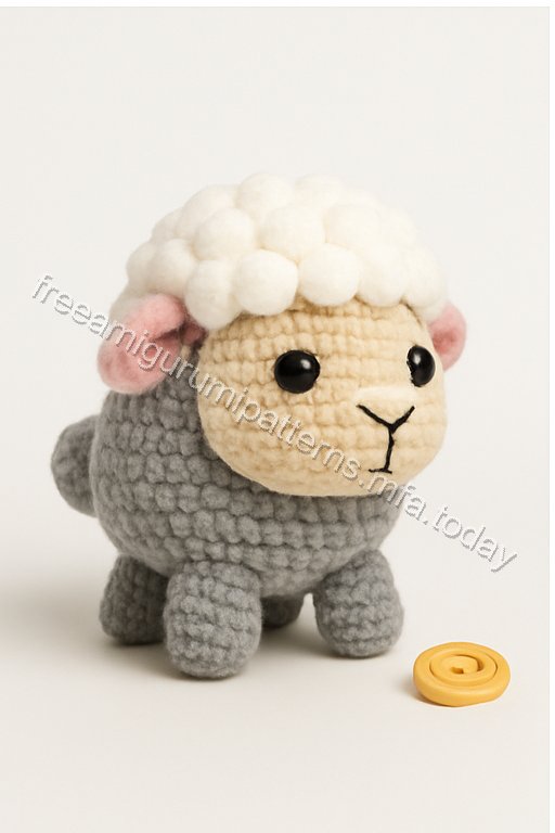 Amigurumi Sheep Free Pattern