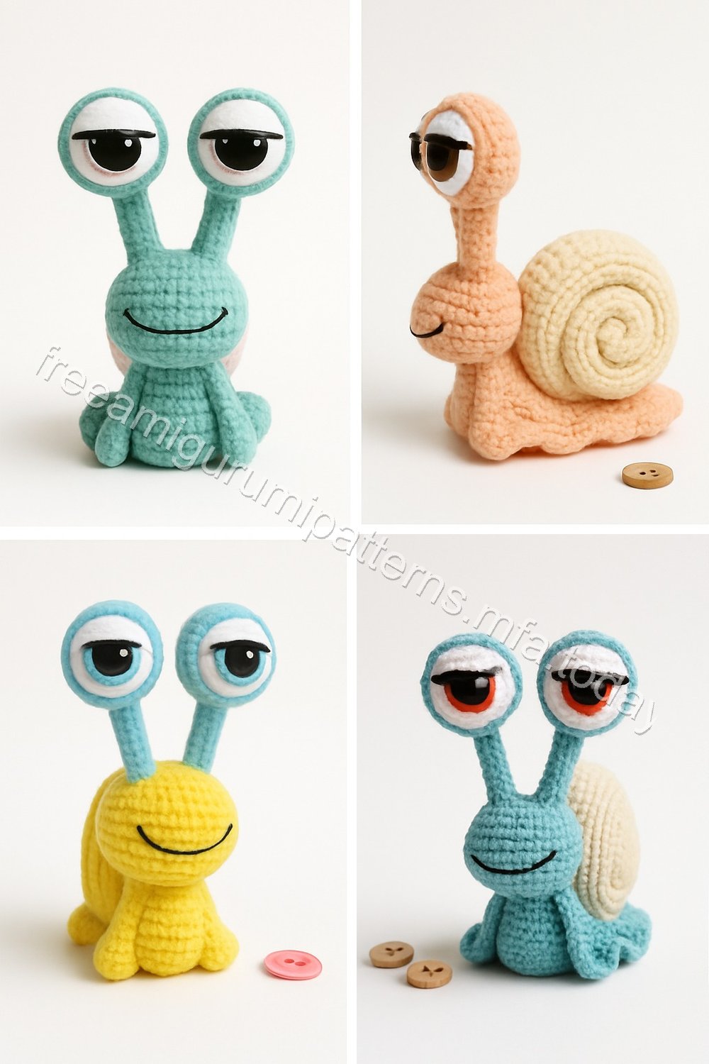 Amigurumi Snail Free Pattern