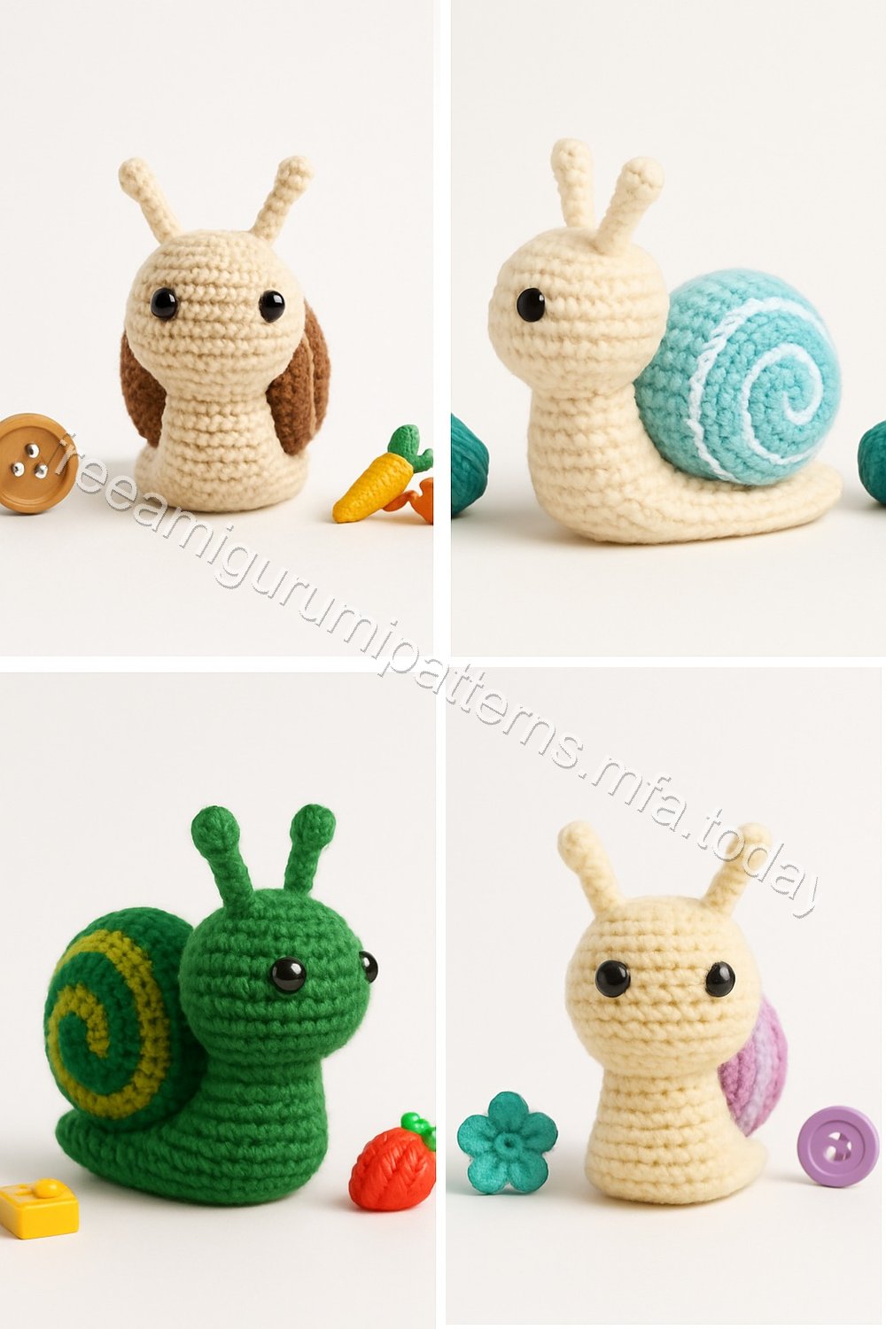 Amigurumi Snail Free Pattern
