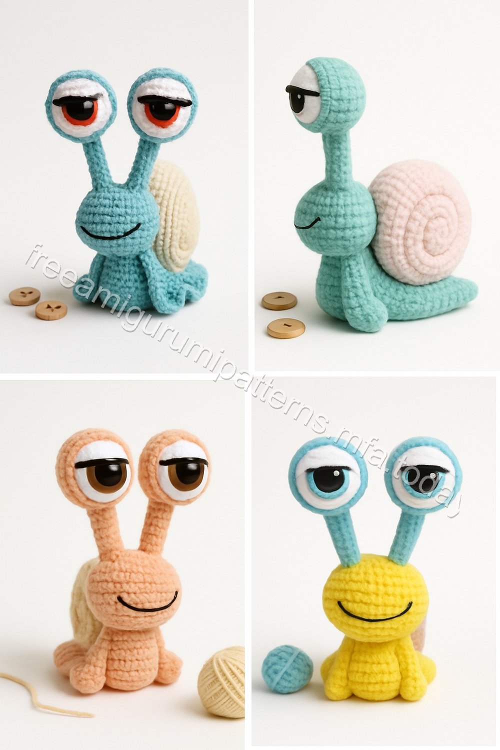 Amigurumi Snail Free Pattern