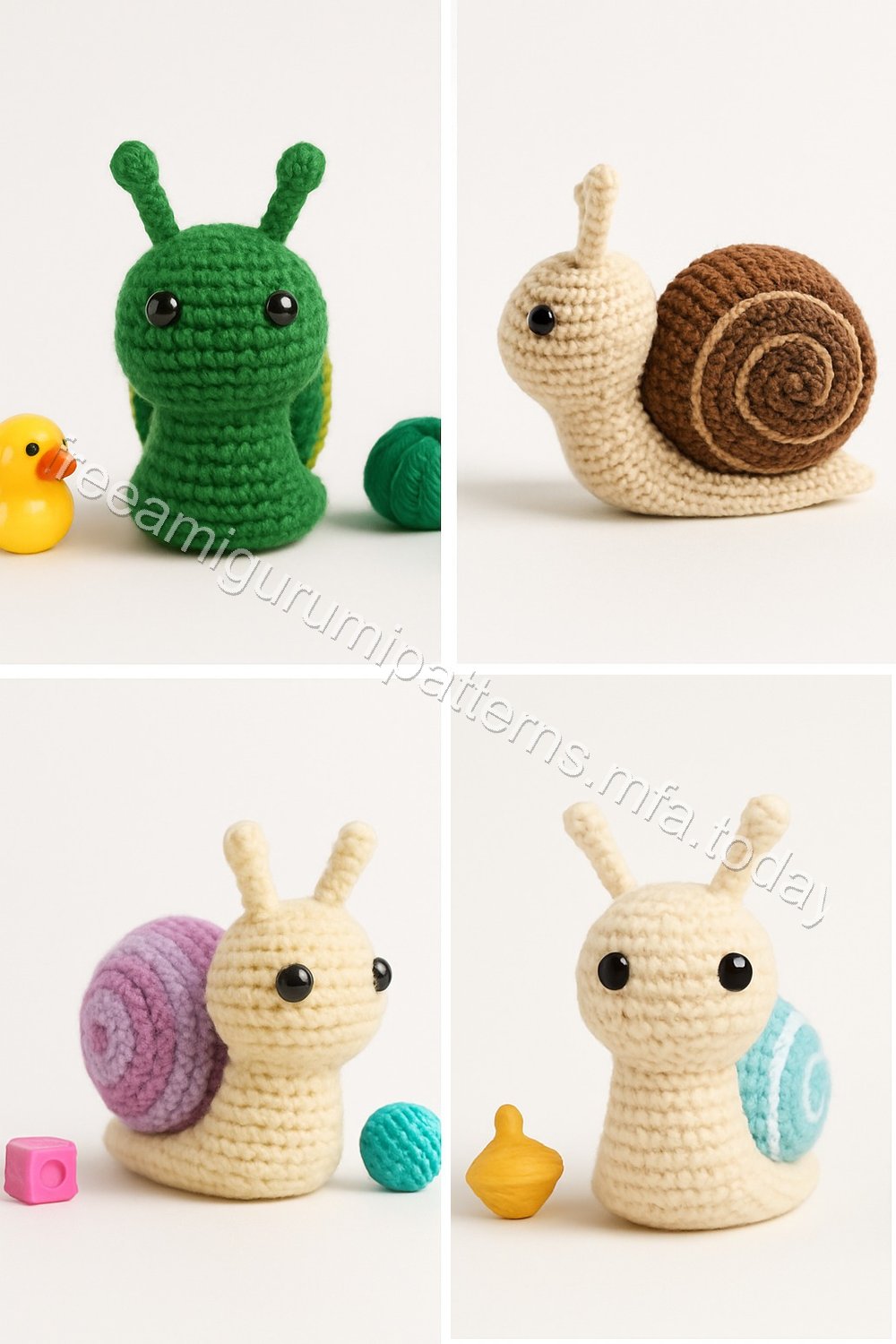 Amigurumi Snail Free Pattern