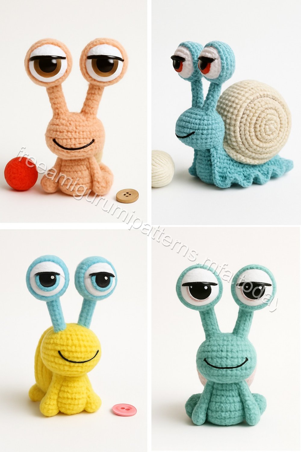 Amigurumi Snail Free Pattern