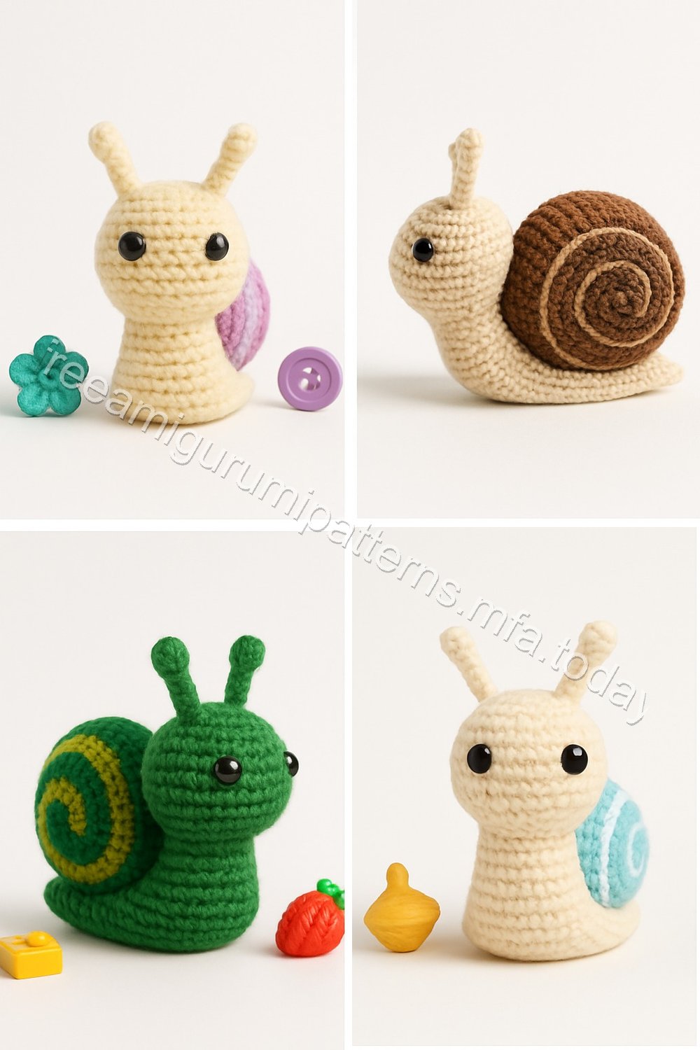 Amigurumi Snail Free Pattern