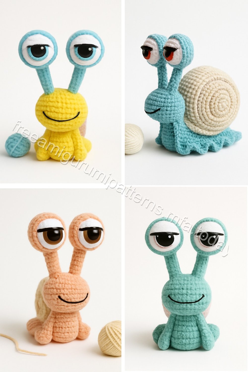 Amigurumi Snail Free Pattern