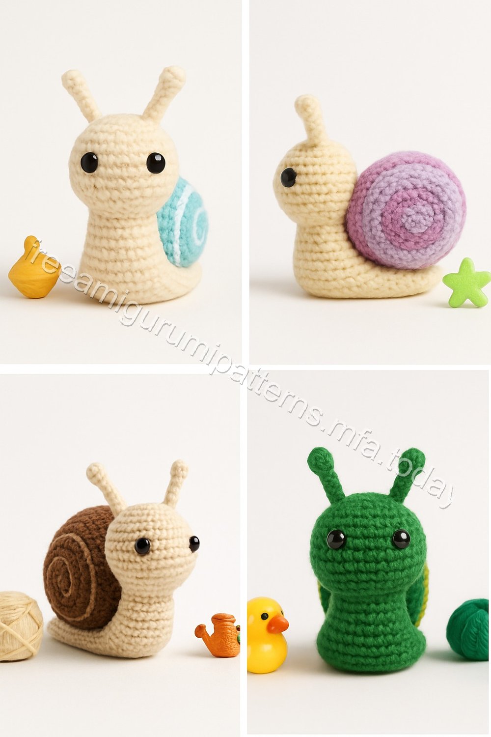 Amigurumi Snail Free Pattern