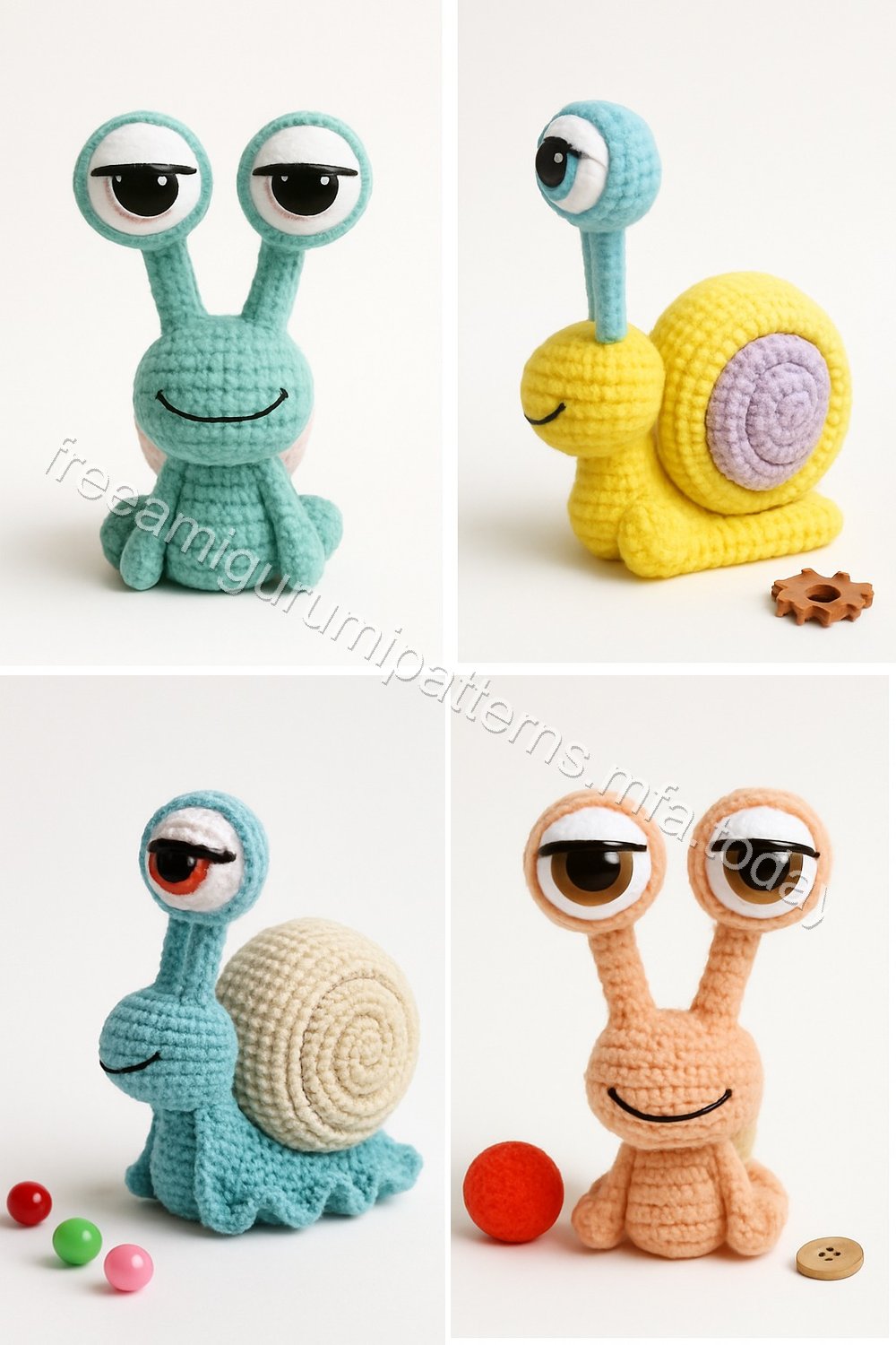 Amigurumi Snail Free Pattern