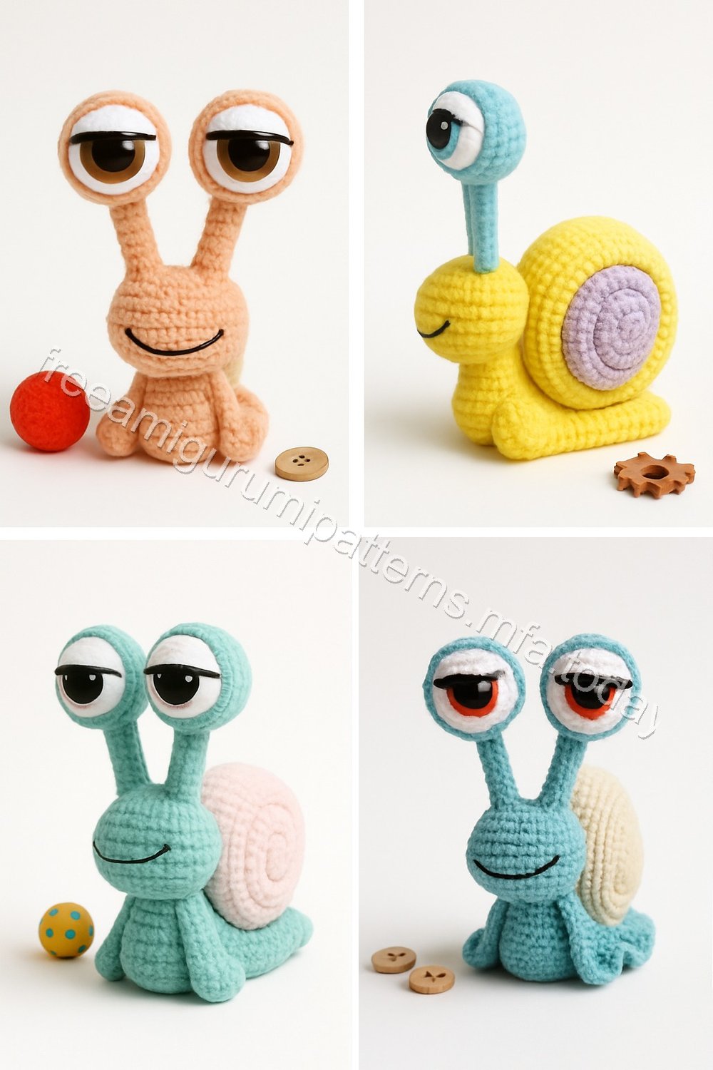 Amigurumi Snail Free Pattern